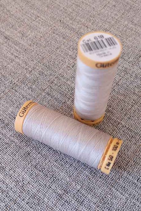 Gutermann Cotton Thread #618 (pale beige)