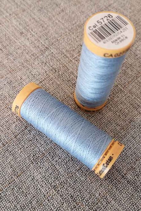 Gutermann Cotton Thread #5726 (pale blue)