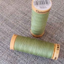 Gutermann Cotton Thread #9837 (pale olive)