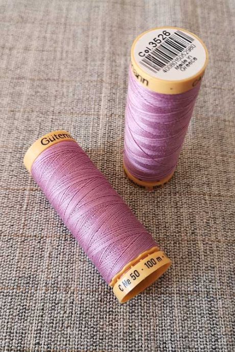 Gutermann Cotton Thread #3626 (pink)