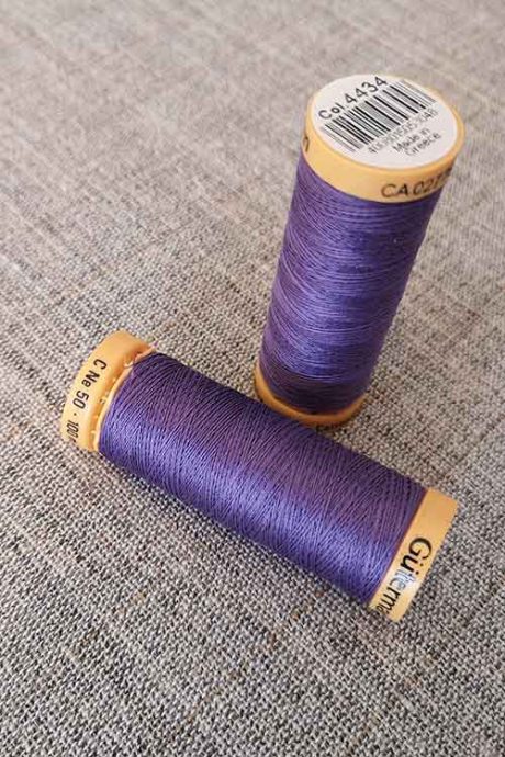 Gutermann Cotton Thread #4434 (purple)