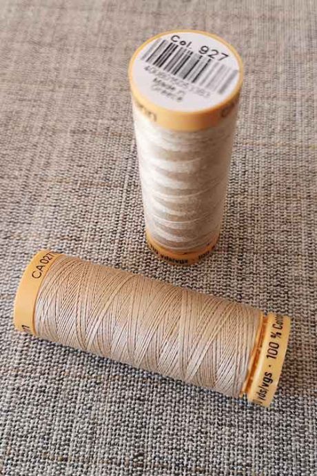 Gutermann Cotton Thread #927 (sand)