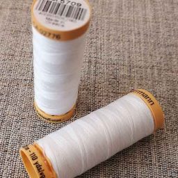 Gutermann Cotton Thread #5709 (white)