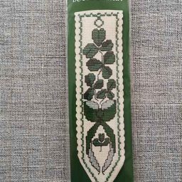 "Shamrock" Bookmark Cross Stitch Embroidery Kit