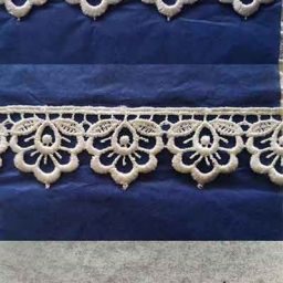 26mm Guipure trim (cream, white & black)