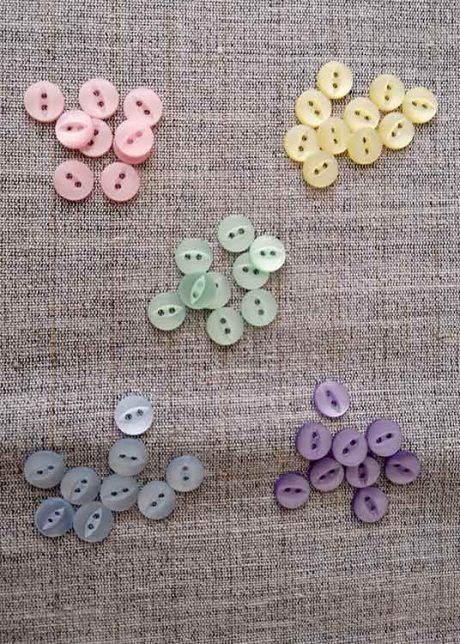 11mm fisheye buttons