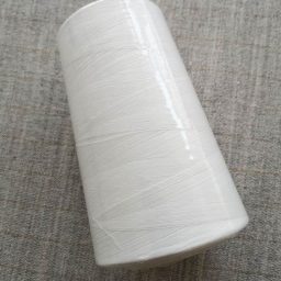 Overlocker/serger thread, 100% polyester, 5000 yds (white)