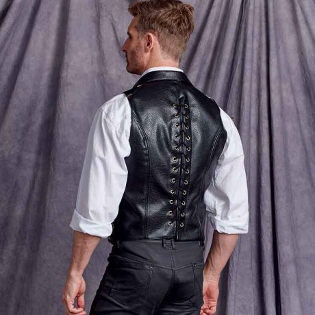 S9087 Men's Steampunk Corset Vests