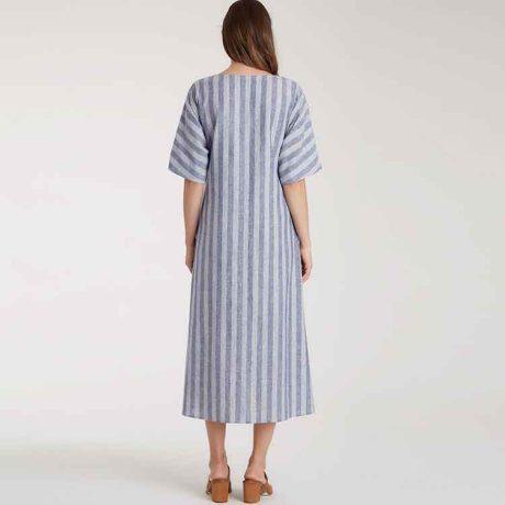 S9101 Misses' Pullover Dresses In Two Lengths