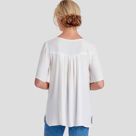 S9107 Misses' Tops With Sleeve & Length Variation