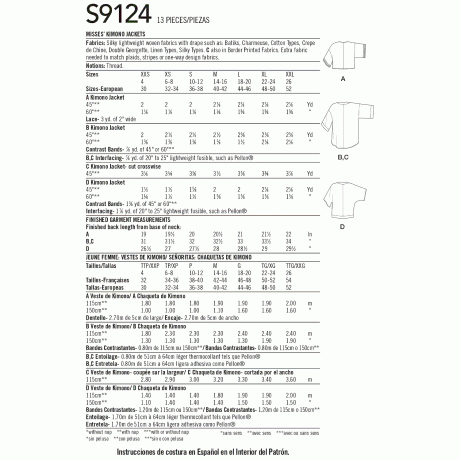 S9124 Misses' Jackets