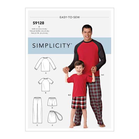 S9128 Men's & Boys Sleepwear