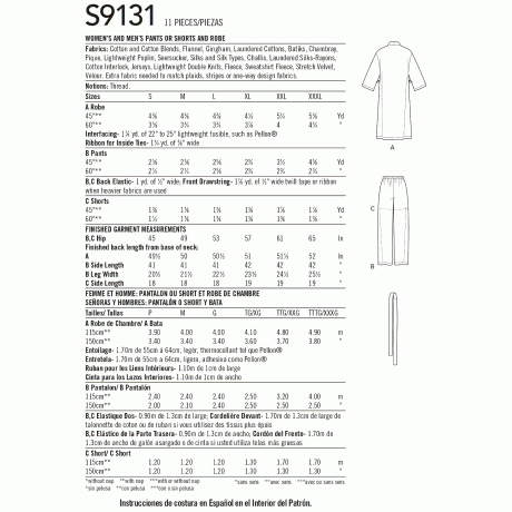 S9131 Unisex Sleepwear