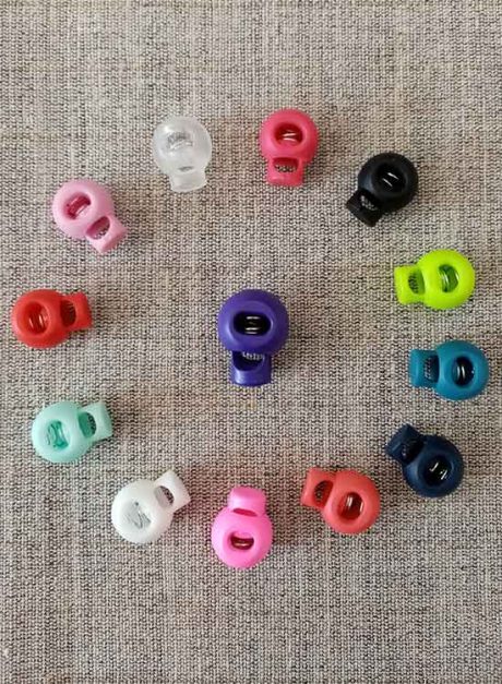 Round spring cord locks (15mm)