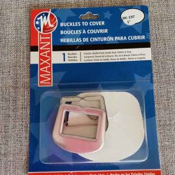 Maxant self-covered D belt buckle (25mm)