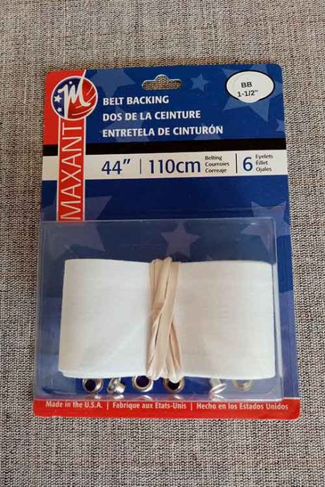 Maxant self-covered belt backing (38mm)
