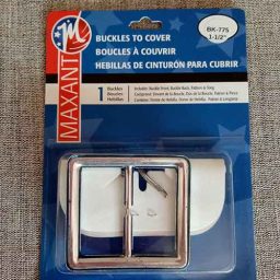 Maxant self-covered square belt buckle (38mm)
