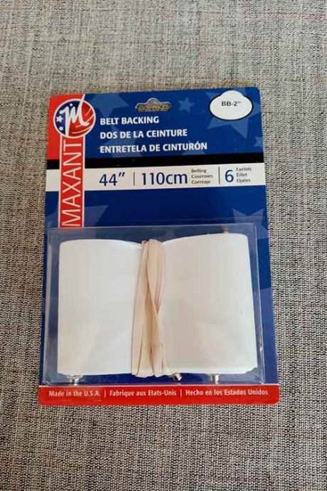 Maxant self-covered belt backing (50mm)