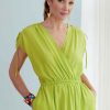 B6756 MISSES' DRESS, JUMPSUIT & SASH