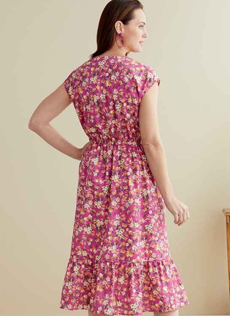 B6758 MISSES' & MISSES' PETITE DRESS