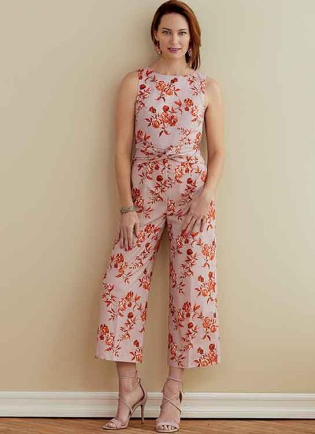 B6775 MISSES' & WOMEN'S JACKET, SASH, DRESS & JUMPSUIT - Image 9