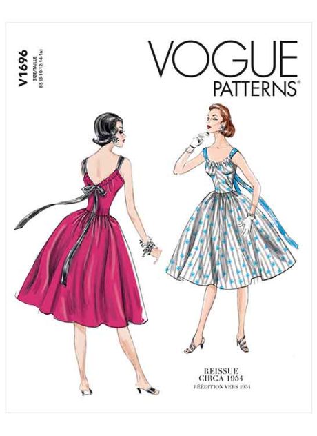 V1696 Misses' Dress