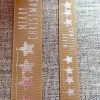 Merry Christmas ribbon, silver/gold (15mm, 25mm)