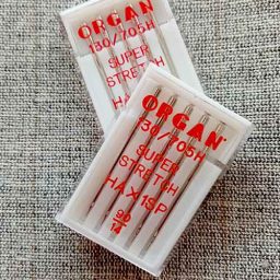 Organ machine needles, HAX 1SP stretch (90/14)