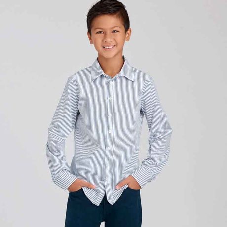 S9056 Children's & Teen Boys' Shirts