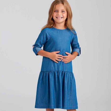S9057 Children's & Misses' Dresses