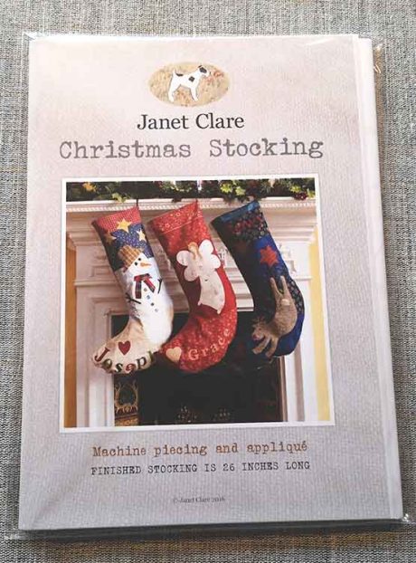 Janet Clare Christmas Stocking pattern