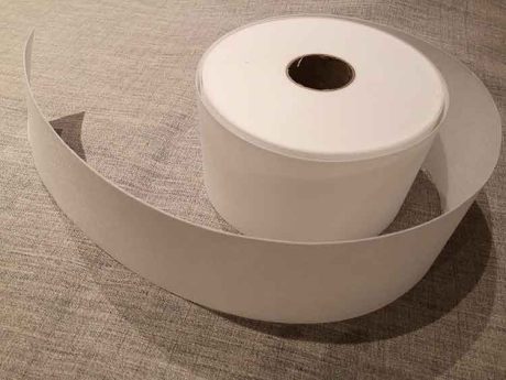 10cm wide non woven double-sided fusible buckram