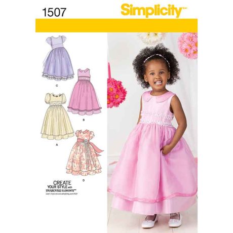S1507 Toddlers' and Child's Special Occasion Dress