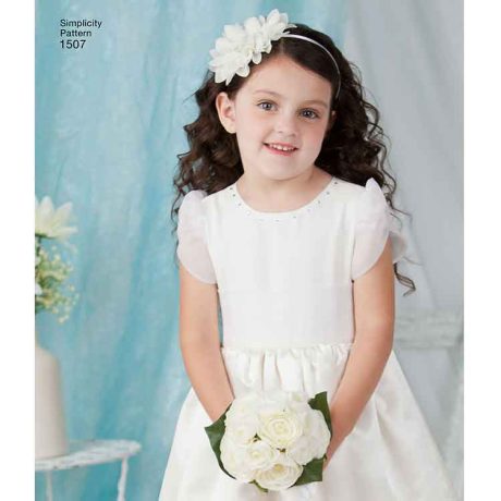 S1507 Toddlers' and Child's Special Occasion Dress - Image 6