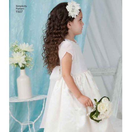 S1507 Toddlers' and Child's Special Occasion Dress - Image 7