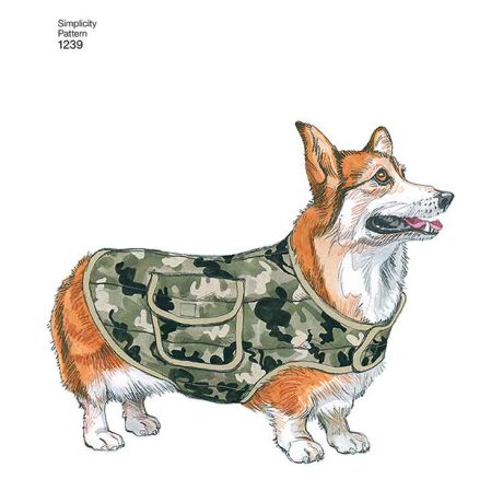 S1239 Dog Coats in Three Sizes - Image 9
