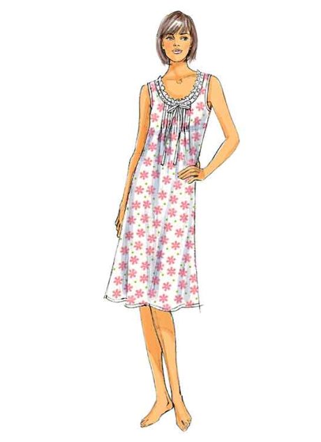 B5792 Misses' Top, Gown and Pants - Image 4