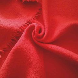 Boiled wool coating (red or navy)