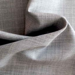 Summer-weight wool suiting (marl grey)