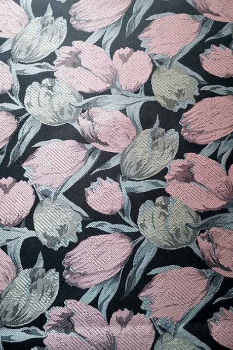 Tulip pattern jacquard (rose/mint)