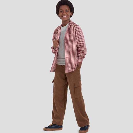 S9201 Children's & Boys' Shirt, Vest & Pull-On Pants