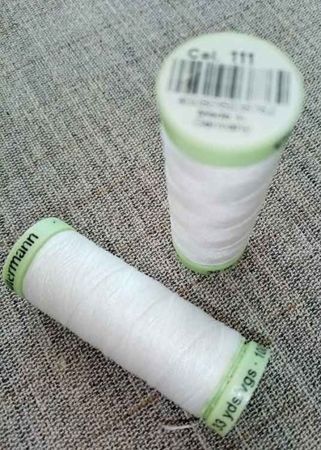 Gutermann Top Stitch thread Col. 111 (ivory)