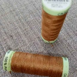 Gutermann Top Stitch thread, Col. 887 (light brown)