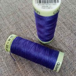 Gutermann Top Stitch thread, Col. 810 (purple)