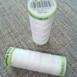 Gutermann Top Stitch thread Col. 800 (white)