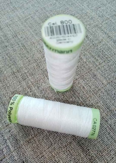 Gutermann Top Stitch thread Col. 800 (white)