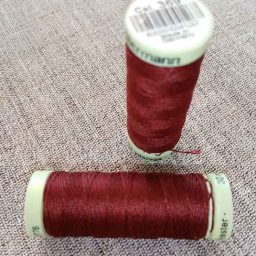 Gutermann Top Stitch thread, Col. 369 (wine)