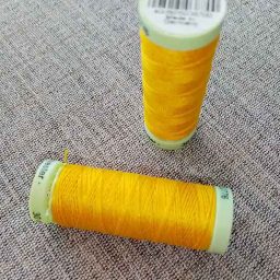 Gutermann Top Stitch thread Col. 106 (yellow)
