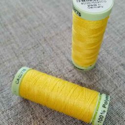 Gutermann Top Stitch thread Col. 852 (yellow)