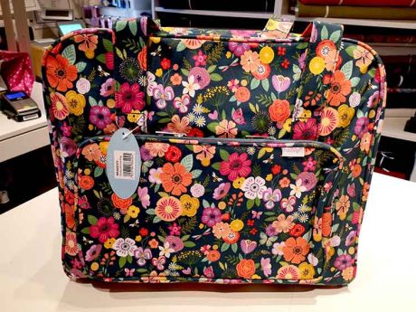 Sewing machine bag (Floral Garden pattern)
